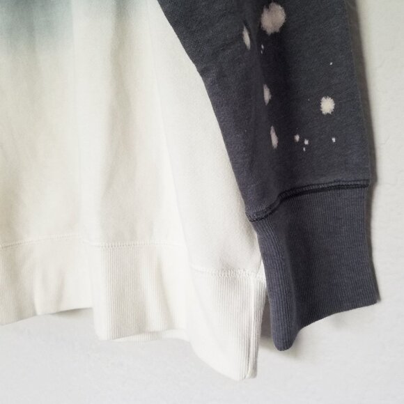 NEW Maurices Utah Tie Dye Ombre Sweatshirt Women Plus Size 0X Blue/Off White $40 - Picture 13 of 14